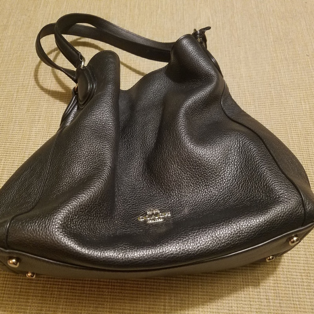 AUTHENTIC COACH EDIE SHOULDER BAG
